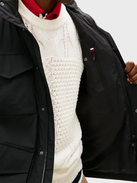 Компактный куртка Tommy Hilfiger черная