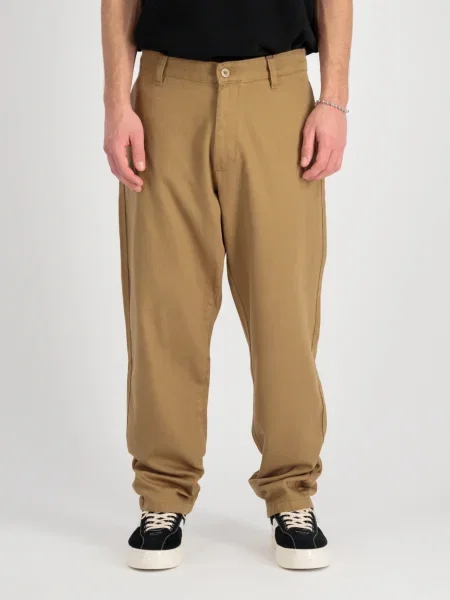 ALPHA INDUSTRIES Chino hlače rjava