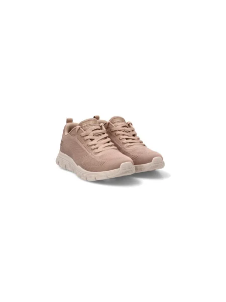 Sneakerși Skechers bej