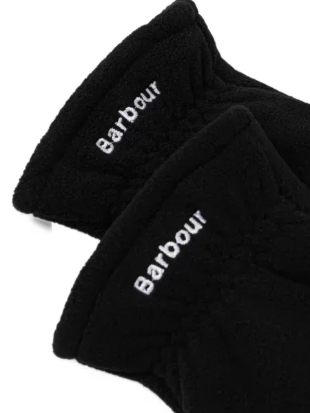 Fleece γάντια Barbour μαύρο