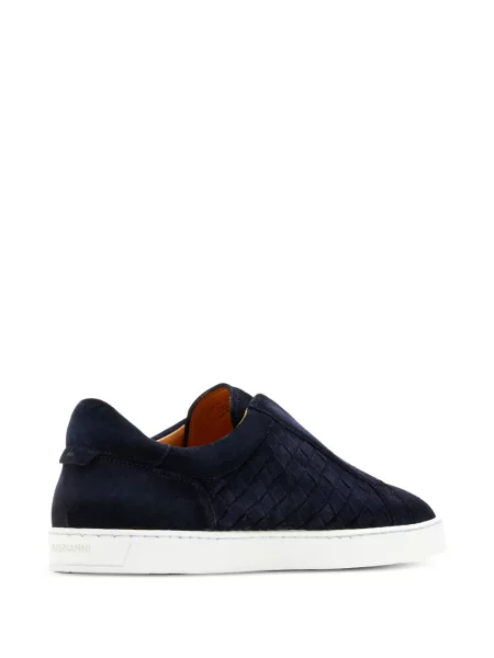 Sneakerși Magnanni din piele de căprioară albastru
