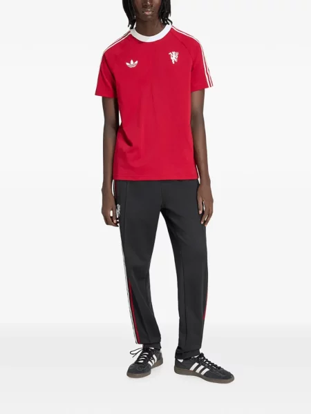 Hanorac Adidas alergare tricotate roșu