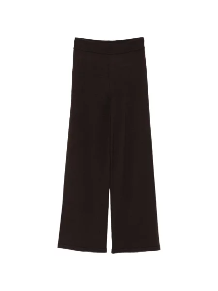Pantaloni Max Mara tricotate maro
