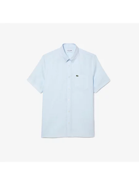 Рубашка Lacoste голубая