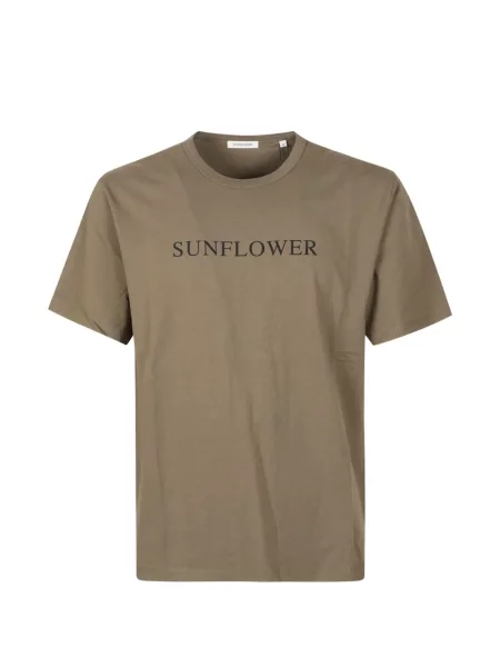 Tricou Sunflower cu imagine verde