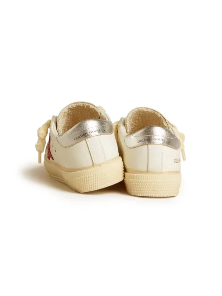 Sneakersy dziecięce Golden Goose May białe