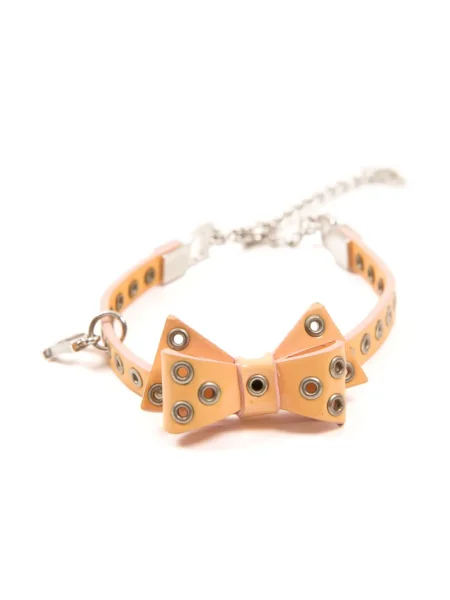Náramek Christian Dior Pre-owned s mašlí oranžový