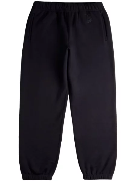 Pantaloni Tod's cu broderie albastru
