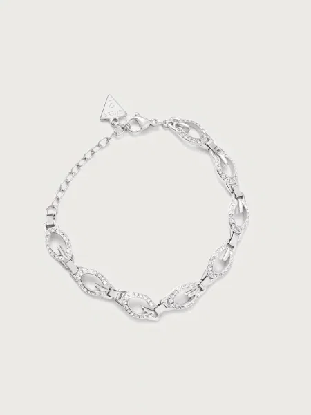 Zapestnica Guess Srebrna