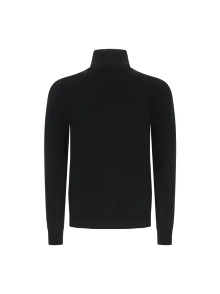 Sweter z golfem Alpha Studio do golfa czarny