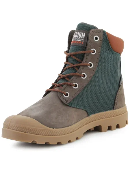 Palladium Outdoorová obuv Pampa Sc Wpn U-S Hnedá zelená