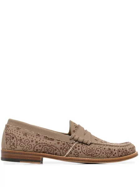 Pantofi loafer Rhude cu imagine maro