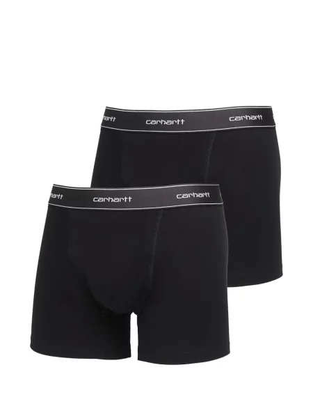 Bokserice Carhartt Wip s autogramom crna