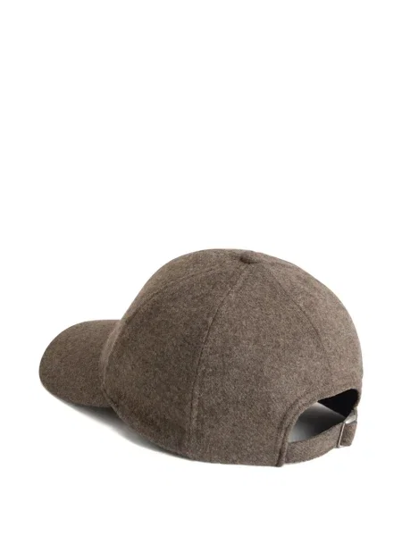 Șapcă Woolrich de lână maro