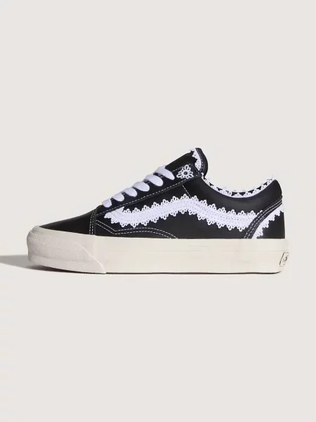 Vans LX Old Skool tenisky dámske kožené čierna
