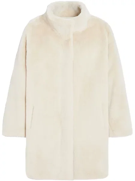 Palton de blană Apparis alb