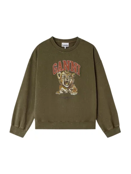 Bluza Ganni zielona