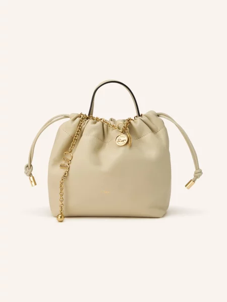 Chloé Taška Chloé Icons Mini cloudy cream