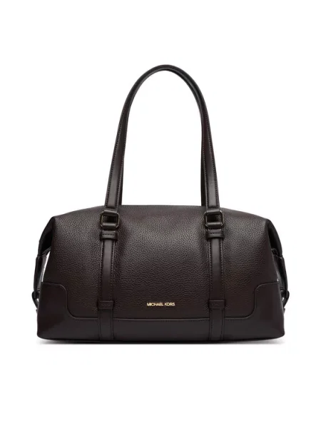 Ročna torba MICHAEL Michael Kors Temno rjava