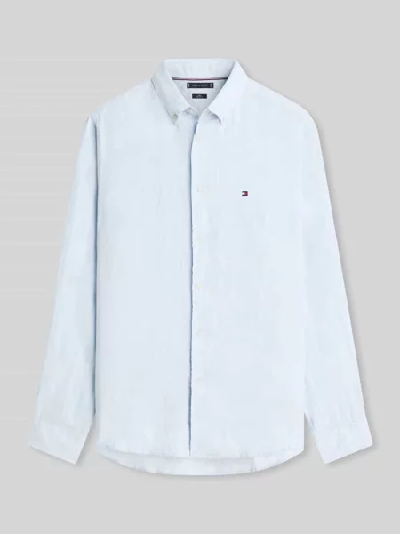 Koszula casualowa o kroju regular fit z czystego lnu Tommy Hilfiger