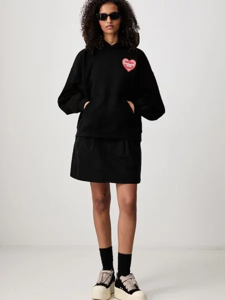 Carhartt WIP Billie Single Knee Skirt spódnica rozkloszowana czarna