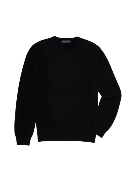 Sweter Brooks Brothers z kaszmiru czarny
