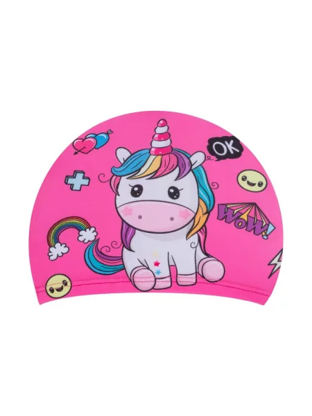 Czapka z daszkiem dziecięca Aqua-sport różowa