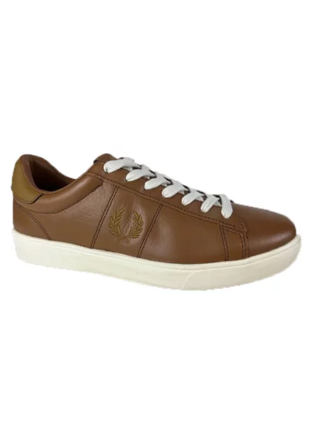 Sneakersy Fred Perry brązowe