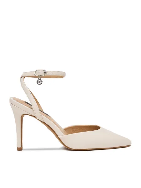 Pantofi cu subțire Nine West alb