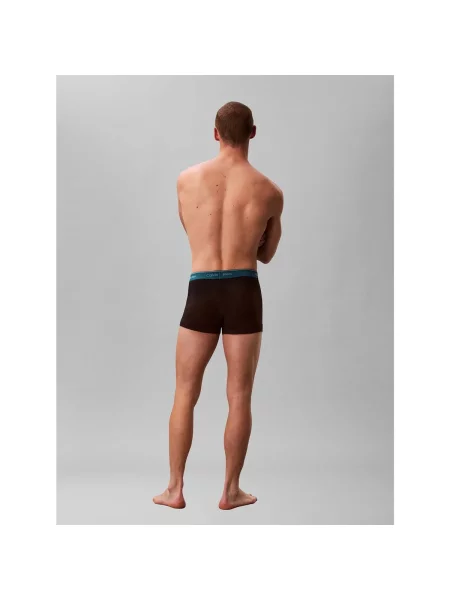 Calvin Klein Underwear Boxeri azuriu / verde smarald / roz pastel alb negru