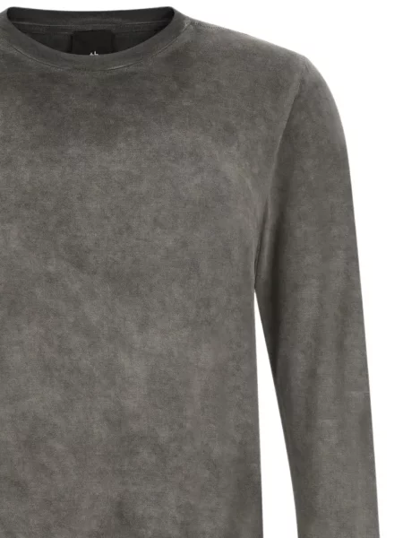 Lung tricou Thom Krom gri