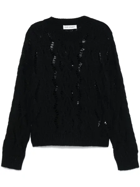Пуловер Our Legacy черно