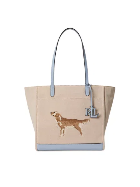 LAUREN RALPH LAUREN Ročna torba bež