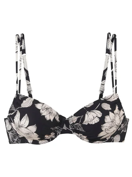 S.Oliver Sutien costum de baie LM negru alb