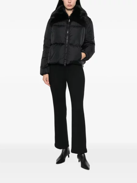 Pantaloni Emme cu talie înaltă negru