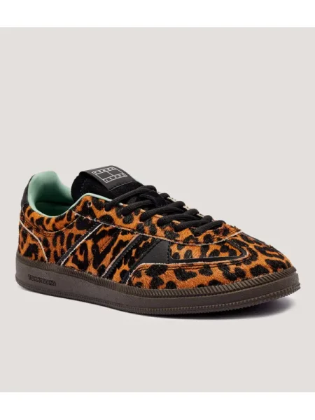 Tommy Jeans Sportcipők The Greenwich Edge Leopard barna
