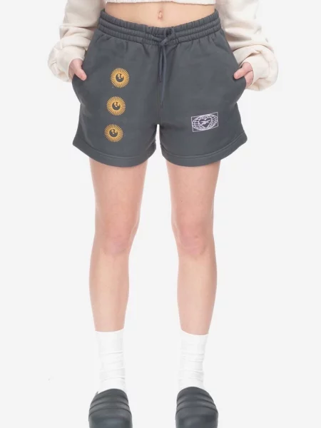 Reebok Pantaloni scurți sport Classics Good Vibes Shorts gri