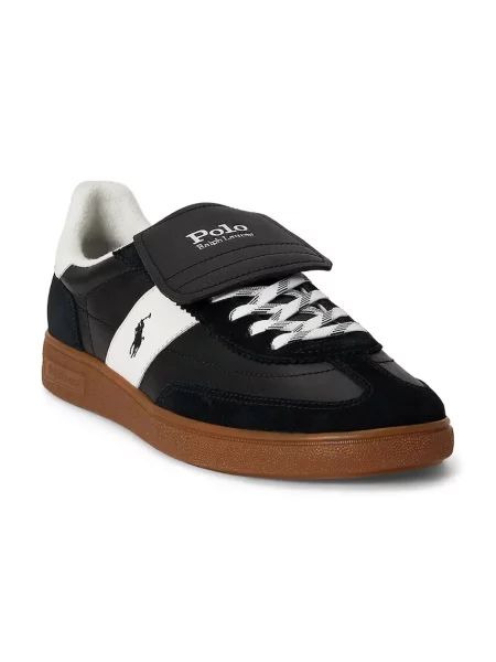 Polo Ralph Lauren Bedford Ppft superge semišaste črna