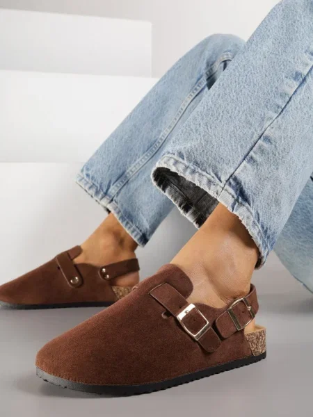 Sandale Silvermore maro