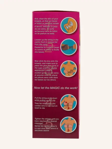MAGIC Bodyfashion Podprsenka Va-Va-Voom růže růžová