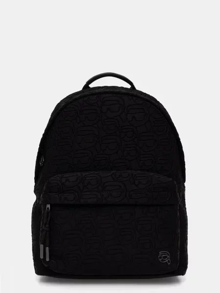 Karl Lagerfeld rucsac de oraș pentru bărbați IKON negru