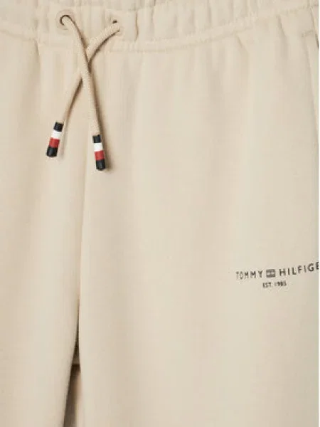 Teplákové kalhoty Tommy Hilfiger béžové