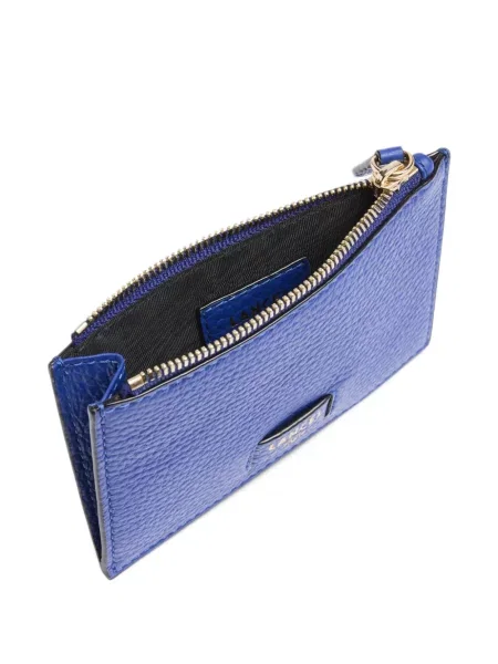 Portofel Lancel din piele albastru
