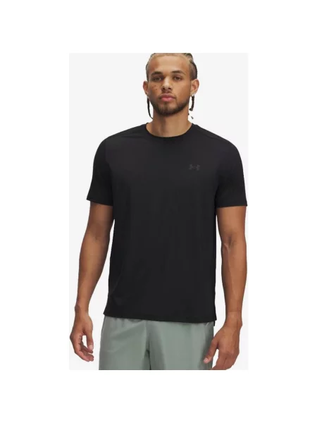 Koszulka Under Armour Launch Elite krótki rękaw S czarna