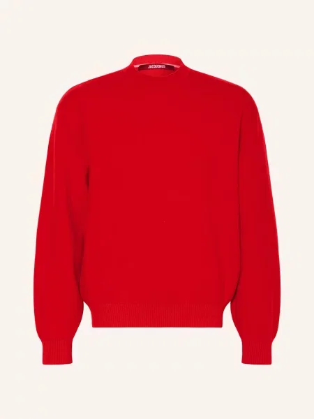 Jacquemus Sweter La Maille Pelota rot czerwony
