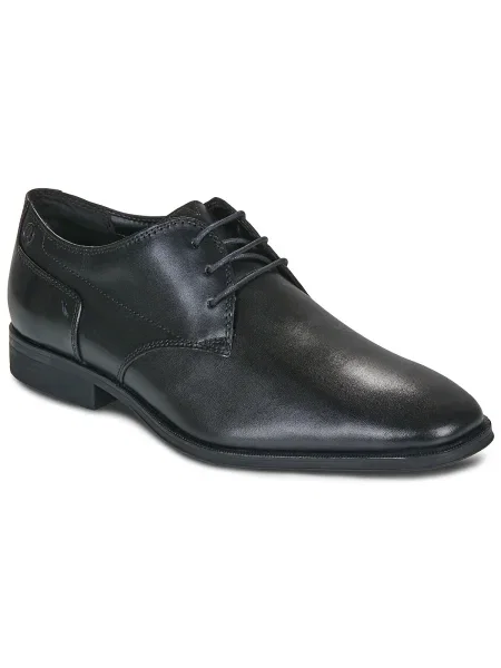 Čipkované tenisky Clarks čierna