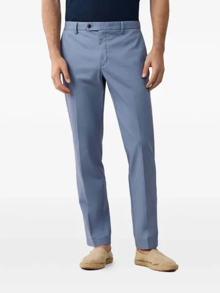 Cu centură pantaloni Hackett London albastru