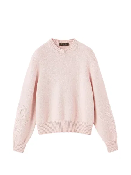 Pulover Loro Piana clasic roz