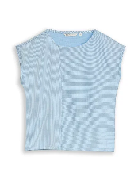 TOM TAILOR DENIM Tricou / deschis albastru
