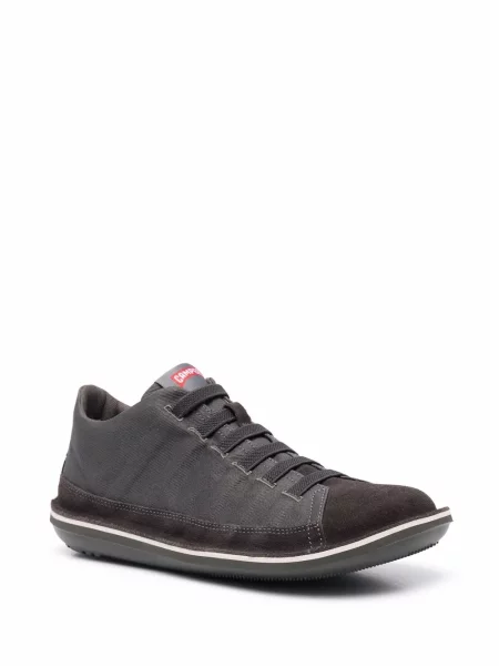 Sneakers Camper με κορδόνια με δαντέλα μαύρο